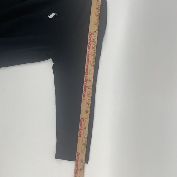 Ralph Lauren Sport Jersey Knit Top Pony Women's Large Black 100% Cotton Classic - Picture 5 of 6